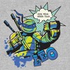 Men's Teenage Mutant Ninja Turtles Comic Leonardo Green Team T-Shirt - 2 of 4