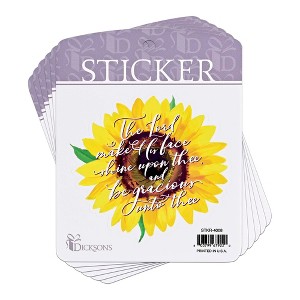 Dicksons Adhesive Sticker Decal for Journaling, Scrapbooking, and Accessory Personalization 3.75 x 4.75 Vinyl Even The Wind and Waves Obey - PACK of 6 - 1 of 1