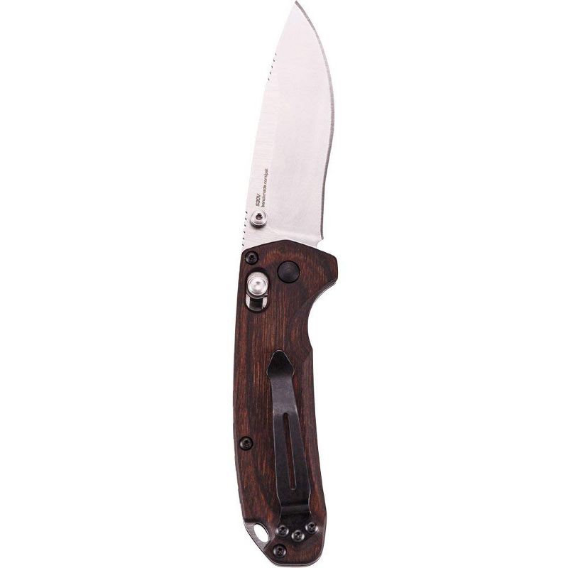 Benchmade North Fork Family Folder Knife w/ Dymondwood Handle, 2 of 4