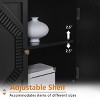 Okak 65/34" Modern Buffet Cabinet with Storage,Fluted Sideboard Console Table with Adjustable Shelves for Entryway/Kitchen/Dining Room - 3 of 4