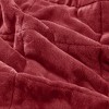 Sapphtopaz 1PC Reversible Plush to Microfiber Blanket, Cooling Blanket Throw Blanket, Smart Temp Treatment Blanket, Machine Washable, Steam Iron - 2 of 4