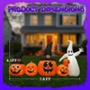 SEVOBAL 8FT Halloween Party Decorations Set All-Purpose Halloween Ornaments Multi-Scene Holiday Vibe for Gatherings Displays, Multicolored, - 3 of 4