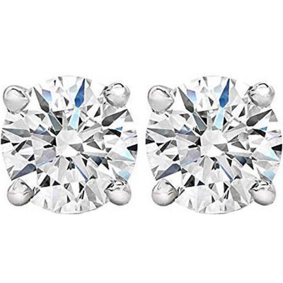 Pompeii3 5/8ct Diamond Studs Available In 14k White & Yellow Gold ...