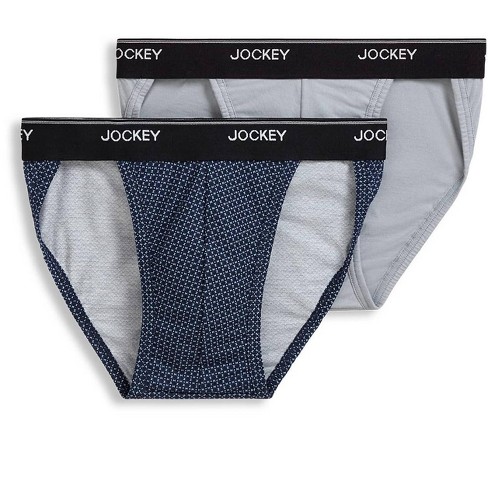 Jockey Men's Elance String Bikini - 2 Pack S Nomadic Expressions/outrageous  Blue : Target