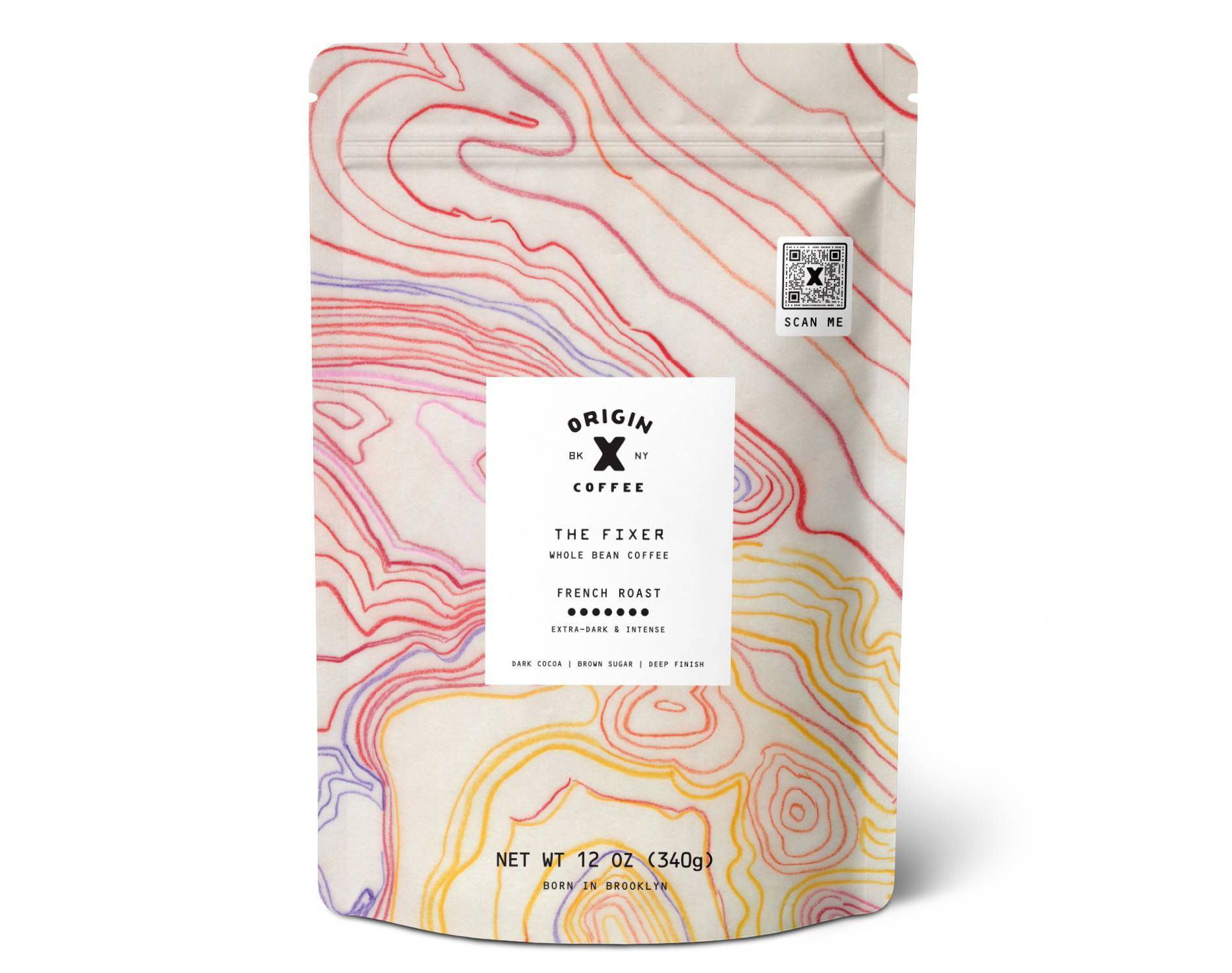 Origin X The Fixer French Dark Roast Whole Bean Coffee - 12oz