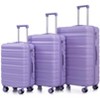 MAYEERTY 3-Piece Luggage Set (20"/24"/28") - PP Spinner Wheels, Carry-On, Matching Color, Combination Lock - 2 of 4