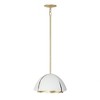 Savoy House Brewster 3 - Light Pendant in  Cavalier Gold/Royal White - 2 of 4