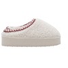 Kensie Girl’s Slippers - Cozy House Slippers for Kids with Fuzzy Faux Shearling Upper and Platform Sole - 2 of 4