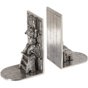 Royal Selangor Hand Finished Teddy Bear's Picnic Collection Pewter Library Book Ends Gift - 1 of 3