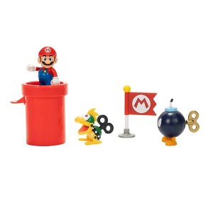 Nintendo 2.5" Bowser's Airship Deck Diorama - 1 of 3