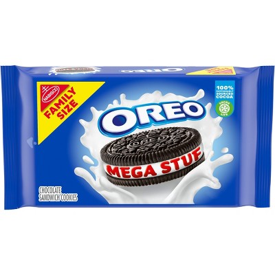 Oreo Mega Stuf Family Size Sandwich Cookies 17.6oz Target