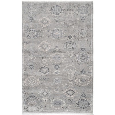 Annie Selke - Dash & Albert Lila Grey Hand Knotted Wool Rug