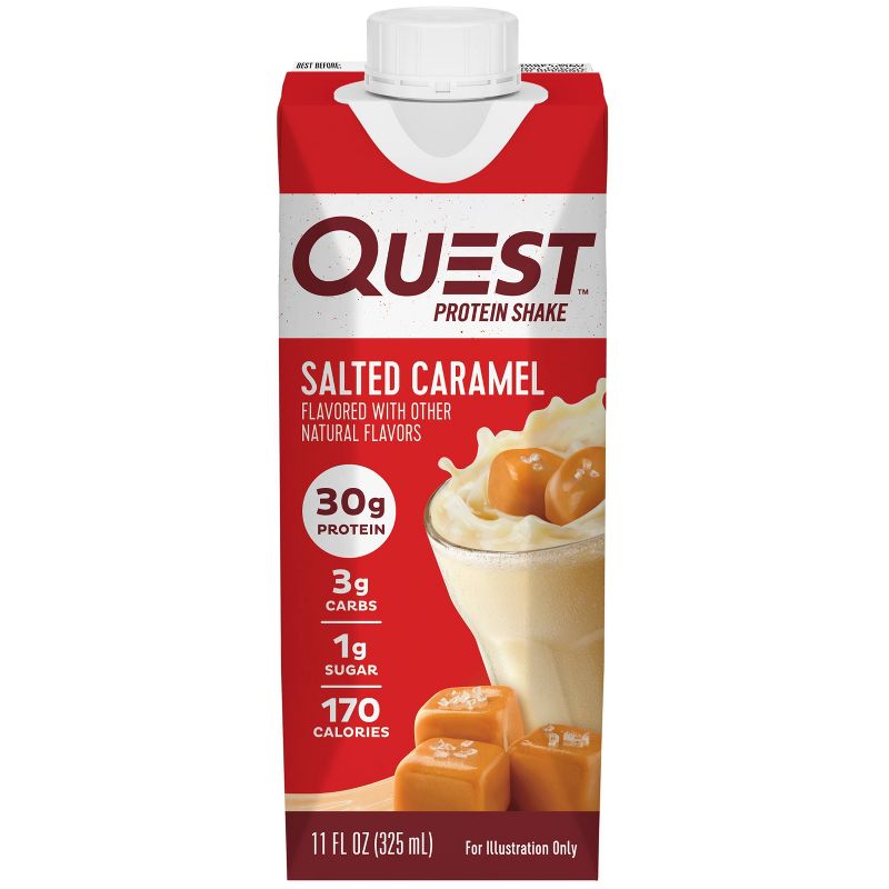 Quest Nutrition Ready To Drink Protein Shake – Salted Caramel, 3 of 11