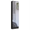 VYNXARIA Shoe Rack Chimg - Black Wengue, 5 - Shelf, Mirror - Equipped for Organized Style - 2 of 4