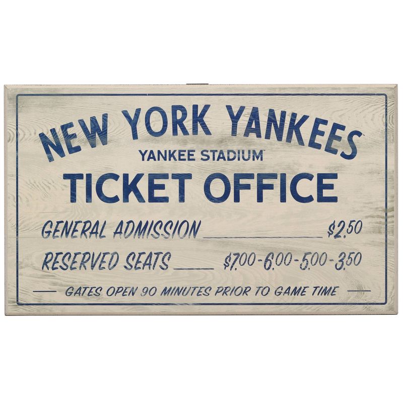 MLB New York Yankees Baseball Sign Panel, 1 of 5