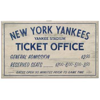 MLB New York Yankees Baseball Sign Panel