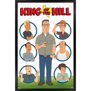 Trends International King of the Hill (2025) - Arlen Grid Framed Wall Poster Prints - 1 of 4
