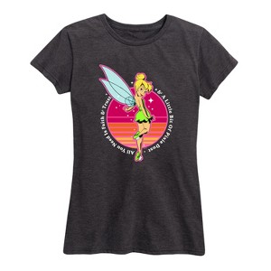 Women's - Peter Pan - Tinker Bell Little Bit Of Pixie Dust Short Sleeve Graphic T-Shirt - 1 of 4