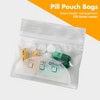 MEDca Pill Pouch Bags - 3" x 2.75" Pill Baggies and Disposable Plastic Travel Pill Bags with Write-on Labels - 2 of 4