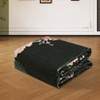Modern Floral Rug Washable Rug with Non Slip Backing, Low Pile Thin Rug, Indoor Foldable Rug, Soft Aesthetic Printed Rug for Living Room, Bedroom - 3 of 4