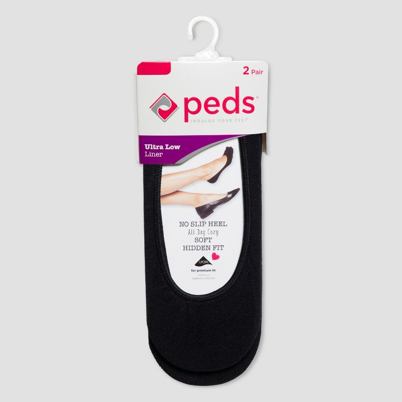 Peds Women's 2pk Microfiber Liner Socks 5-10, 4 of 8