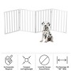 Pet Adobe Freestanding Foldable 4-Panel Pet Gate - White - 3 of 4