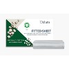 Delara GOTS Certified 100% Organic Cotton Fitted Sheet, 400TC, Long Staple, Soft, Silky, Moisture-Wicking & Breathable Sheet - 4 of 4