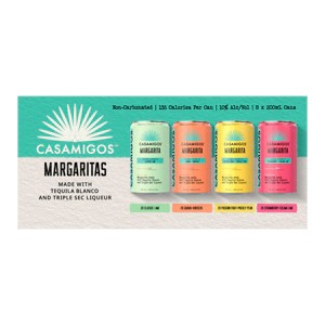 Casamigos Margaritas RTD Beverages - 8pk/200ml Cans - 1 of 4
