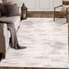 Indoor Decor Modern Abstract Striped Area Rugs for Living Room Bedroom Soft Machine Washable Low Pile Non Slip Foldable Floor Carpet - 4 of 4