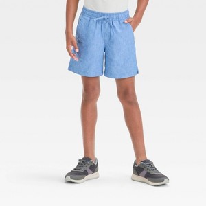 Boys' Textured 'Above the Knee' Pull-On Shorts - Cat & Jack™ - 1 of 3