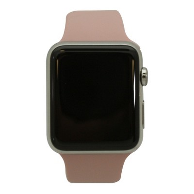 Olivia Pratt Solid Silicone Apple Watch Band Medium to Large Size Wrist M/L only.  Made for 6.5 to 8.5 inch Wrists.