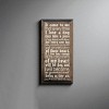 Slickblue Dog Lover Rustic Wall Sign – Pet Memorial Quote Wood Plaque – Thoughtful Home Accent 9x18, Color Options - 2 of 3