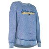 NBA Golden State Warriors Women's Burnout Crew Neck Fleece Sweatshirt - 3 of 4