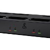 6-Unit Dock Charger for Cobra® Performa 400/450 2-Way Handheld Business Radios, 0010077-2 in Black, Size: 6 Port - 2 of 4