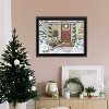 Holiday Porch Black Framed Wall Art for Living Room, Farmhouse Wall Art Print for Home Decor, Bedroom Wall Art by Pam Britton - 4 of 4