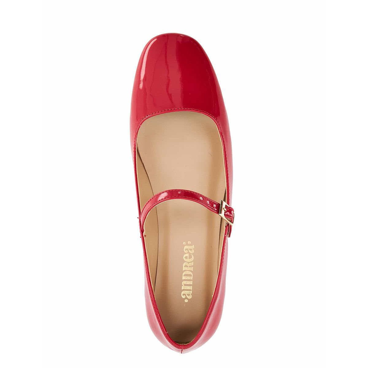 Обувь Andrea Women's Ballet Mary Janes 76774, Red, 8 — фото 3
