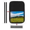 Unique Bargains Window Shades Cover Sun Shade Screen for Travel Trailer RV Black 23.23"x16.14" - 4 of 4