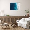 Amanti Art 42"x32" Seascape of Splashing Waves by The Creative Bunch Studio Framed Canvas Wall Art Print: Ocean Landscape - 4 of 4