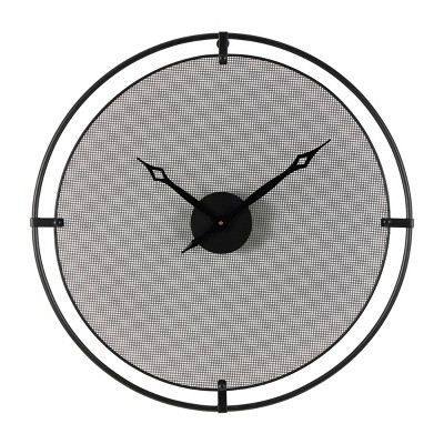 Olivia May 24x24 Metal Minimalistic Wall Clock With Mesh Backing   GUEST 0ec55fc1 40c8 40c9 862a 62ba60d586a3