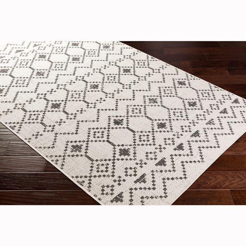 Mark & Day Meppel Rectangle Woven Indoor and Outdoor Area Rugs White, 5 of 10