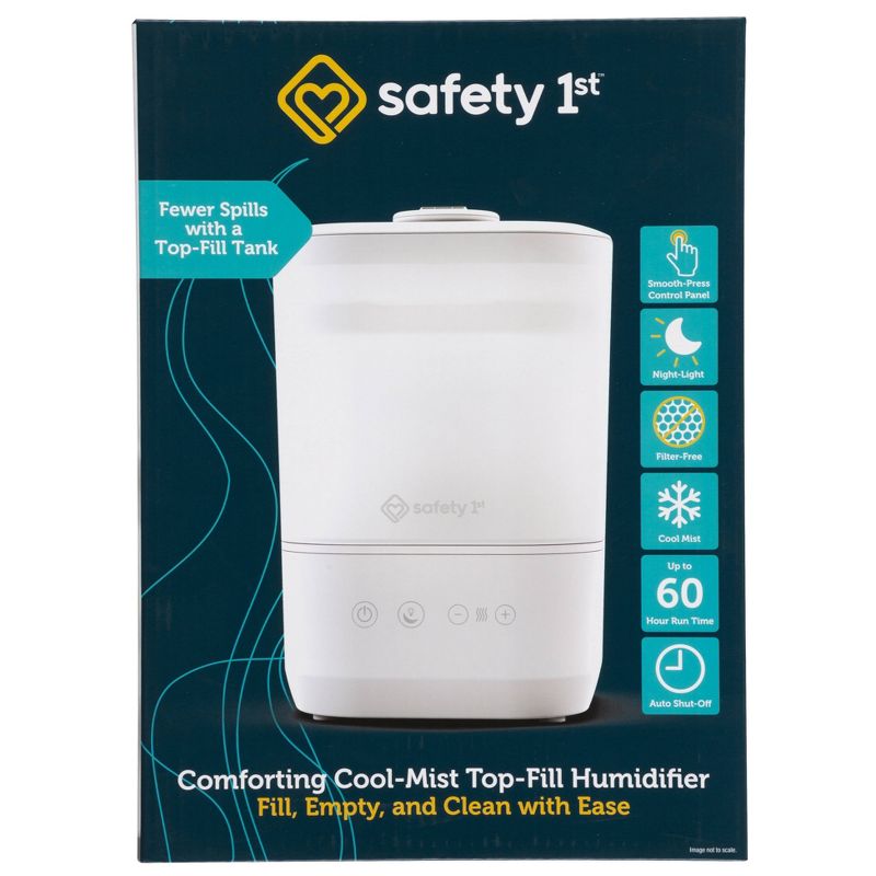 Safety 1st Comforting Cool Mist Top-Fill Humidifier, 1 of 13