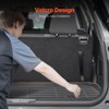 VEVOR Cargo Mats Compatible with Toyota Kluger & Highlander 2020-2024, Custom Fit TPE Cargo Liner Set for SUVs, Trunk Mat and Backrest Mats, Black - 4 of 4