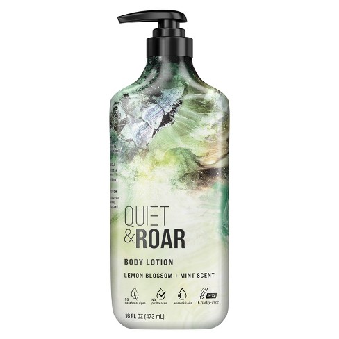 Quiet & Roar Lemon Blossom & Mint Body Lotion made with Essential Oils - 16 fl oz - image 1 of 4