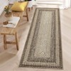 Machine Washable Rug, Non-Slip Non-Shedding Area Rugs for Living Room, Farmhouse Printed Braided Bordered Carpet - 2 of 4