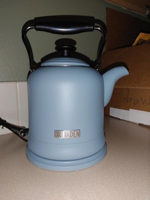 HADEN Highclere Pool Blue Electric Tea Kettle + Reviews