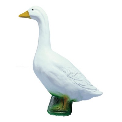 Union Products Wild Goose Outdoor Lawn and Garden Statue, 23" Tall Figurine, Decorative Accent for Patio, Indoor or Protected Outdoors Use, White