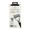 Cremo 5-Blade Brown Tortoise Men's Razor Handle Plus 2 Blade Cartridge Refills - Trial Size - 2 of 4