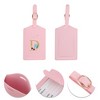 Unique Bargains Letter Luggage Tag Pink 1 Pc - 3 of 4