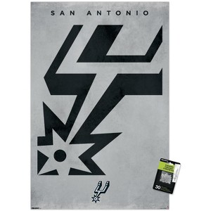 Trends International NBA San Antonio Spurs - Logo 25 Unframed Wall Poster Prints - 1 of 4