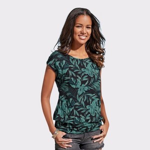 Women's Casual Waist Band Top - LASCANA - 1 of 4